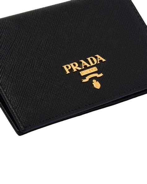 prada small denim wallet|Prada small wallet price.